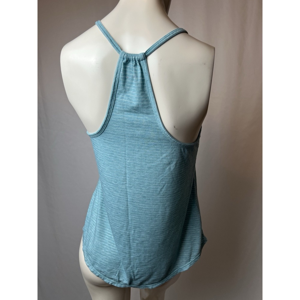 Apana Size XS Sleeveless Striped Tank Top - Blue-green Women - Picture 3 of 11